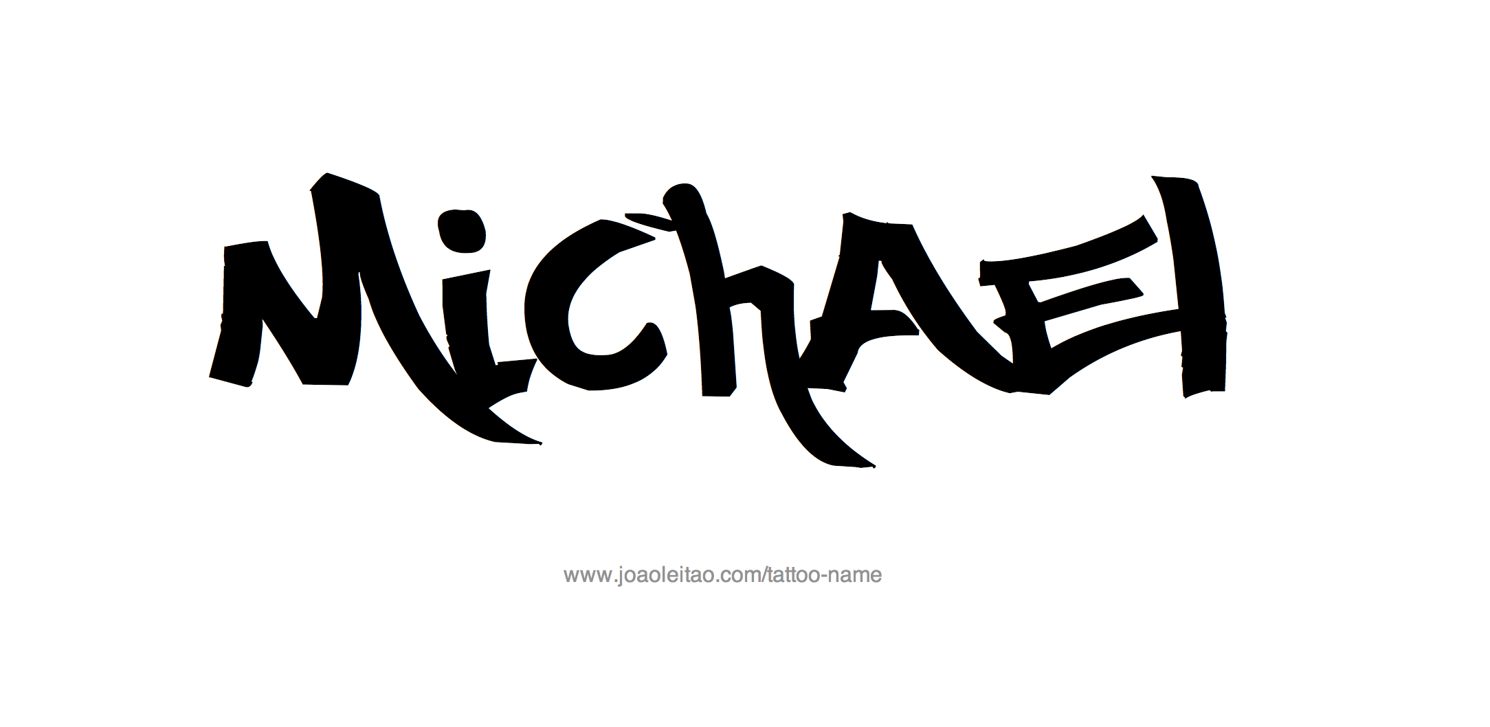 Michael Name Tattoo Designs